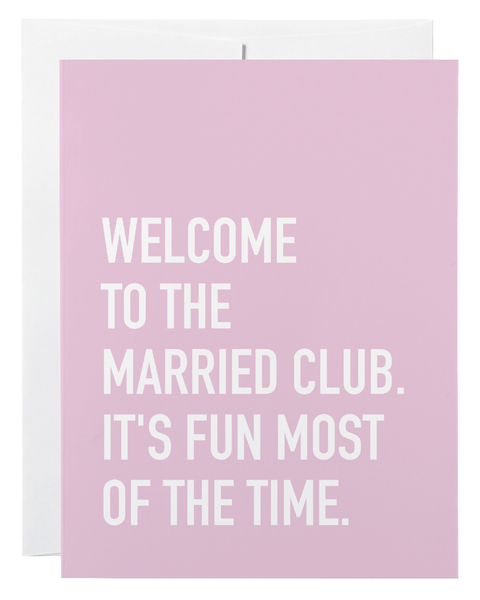 Married Club Card