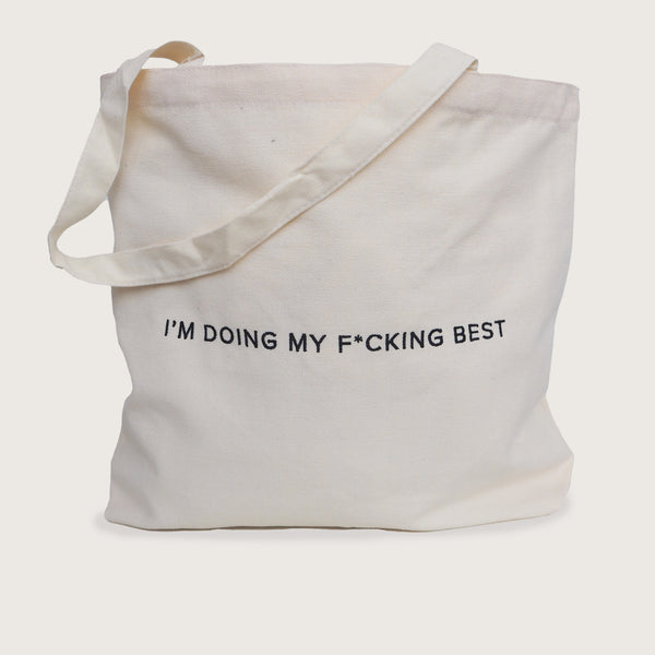 Doing My Best Tote Bag