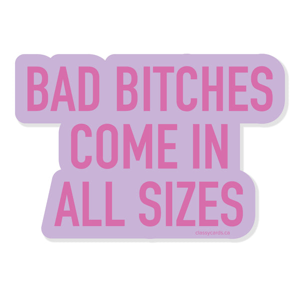 Bad Bitches Vinyl Sticker