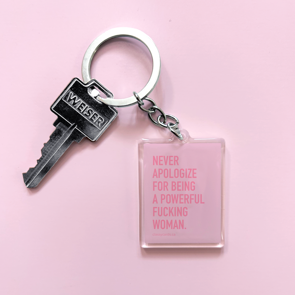 Powerful Woman Keychain