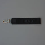 Fuck Off Wristlet Keychain