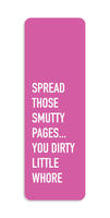 Smutty Pages Bookmark