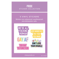 Pride Sticker Collection - 5 Pack