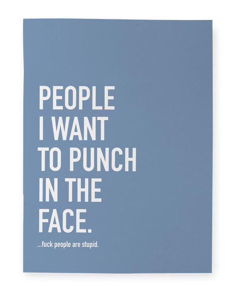 Punch People Notebook