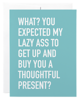 Lazy Ass - Gift Card