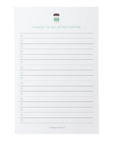 Coffee Notepad