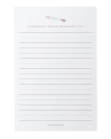 Pregnancy Notepad