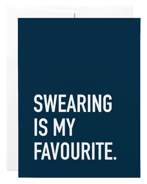 Swearing is My Favourite