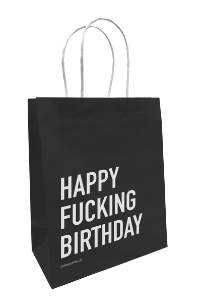 Happy Fucking Birthday Gift Bag