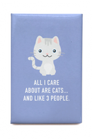 Care About Cats Magnet