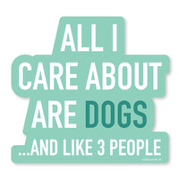 Care Dogs Vinyl Sticker