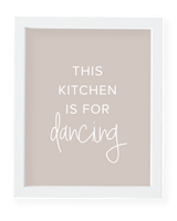 Kitchen Dancing Art Print