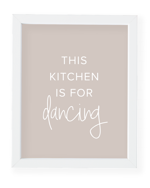 Kitchen Dancing Art Print