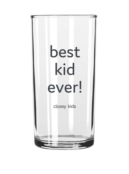 Best Kid Ever - Kids Glass