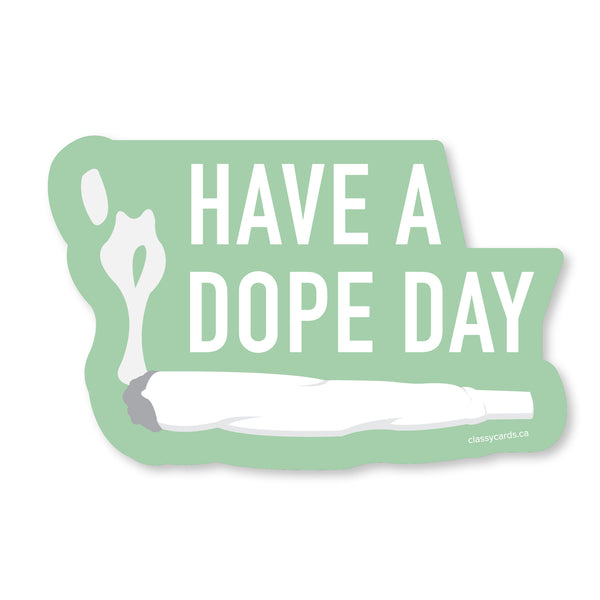 Dope Day Vinyl Sticker