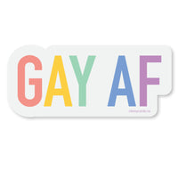 Gay AF Vinyl Sticker