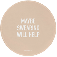 Maybe Swearing Will Help Mousepad