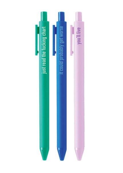 Overworked Nurse Pens