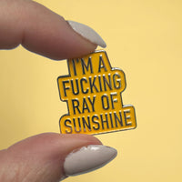 Ray of Sunshine Enamel Pin