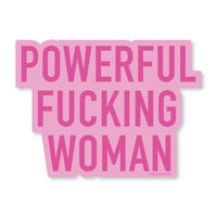 Powerful Woman Vinyl Sticker