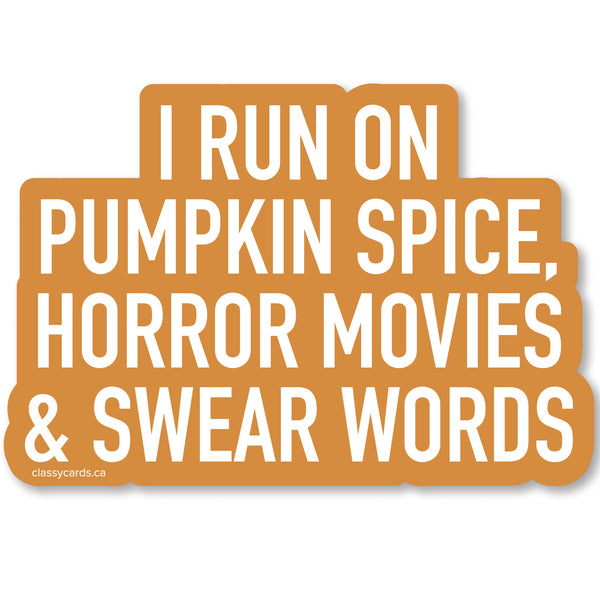 Pumpkin Spice Sticker