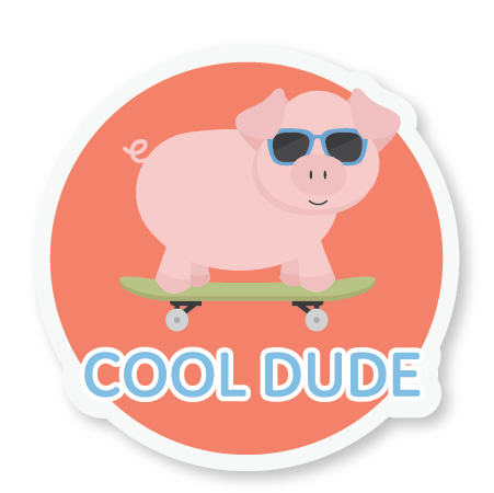 Pig Sticker