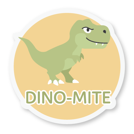 Dino Sticker