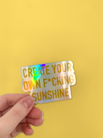 Sunshine Vinyl Sticker