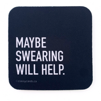 Swearing Coaster