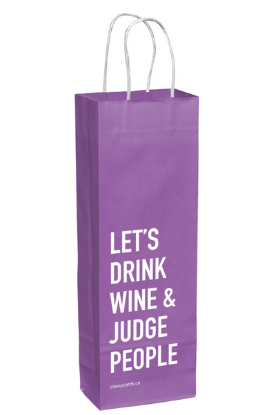 Judge People Wine Gift Bag